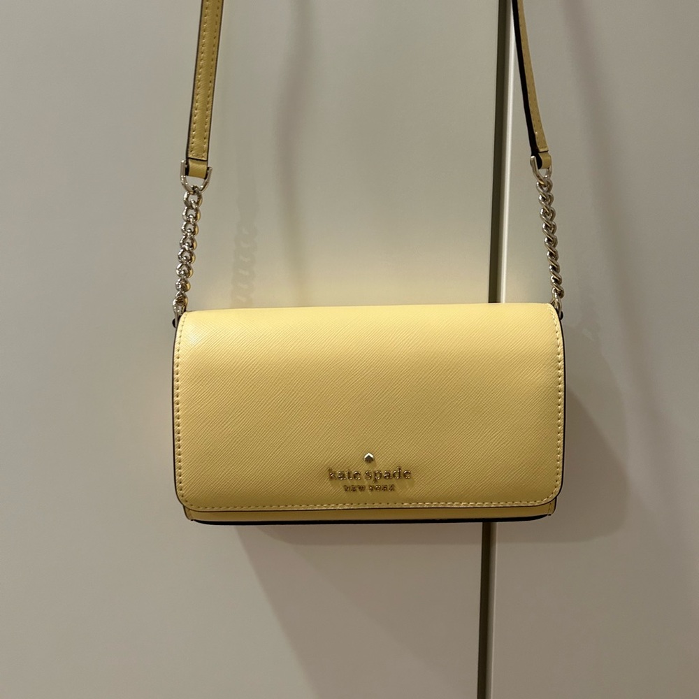 Kate Spade Yellow Crossbody Bag Gem